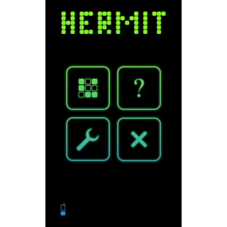 Hermit game main menu different colors