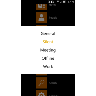 Profiles app