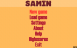 Samin on touch device