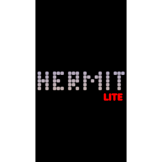 Hermit Lite title screen